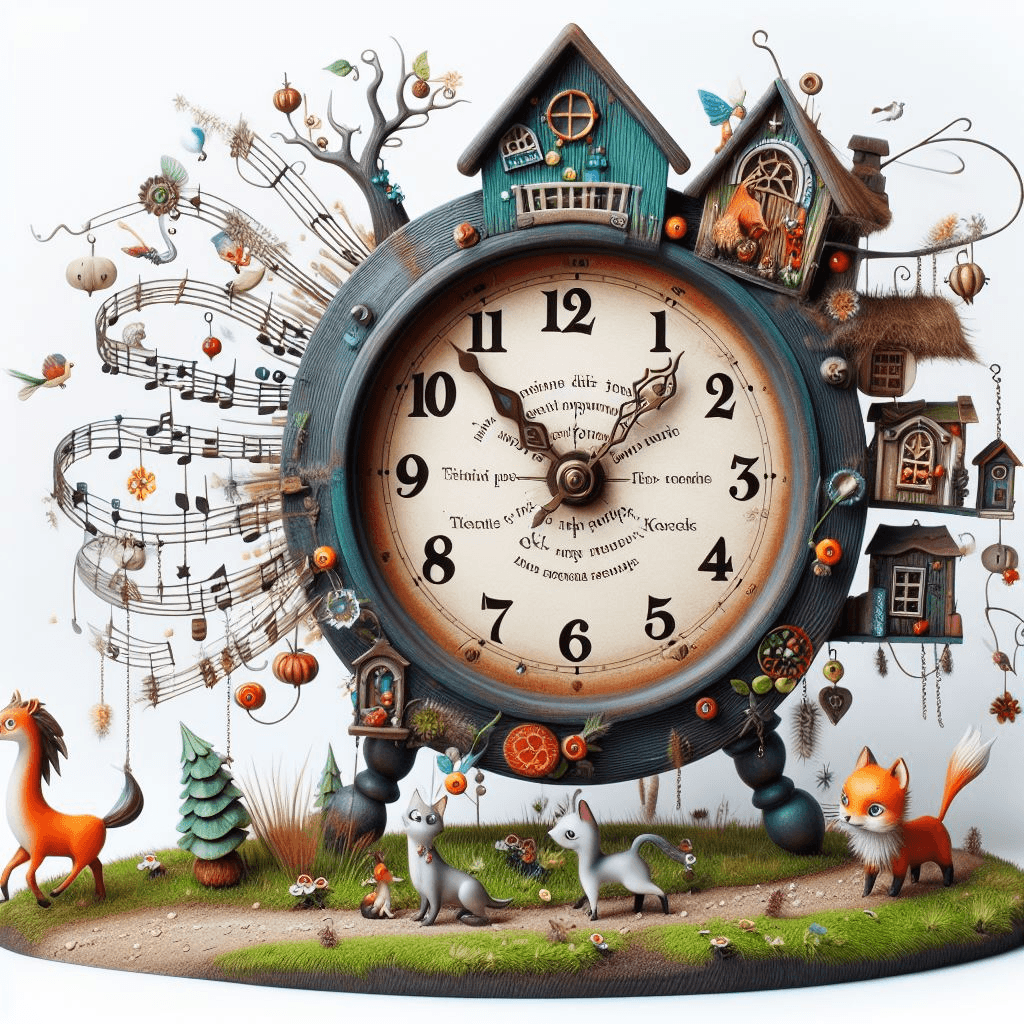 Rhymes Clock